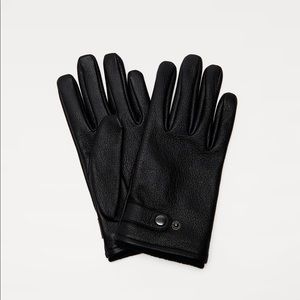 ✨SALE✨Zara adjustable leather gloves  ✨SALE✨
